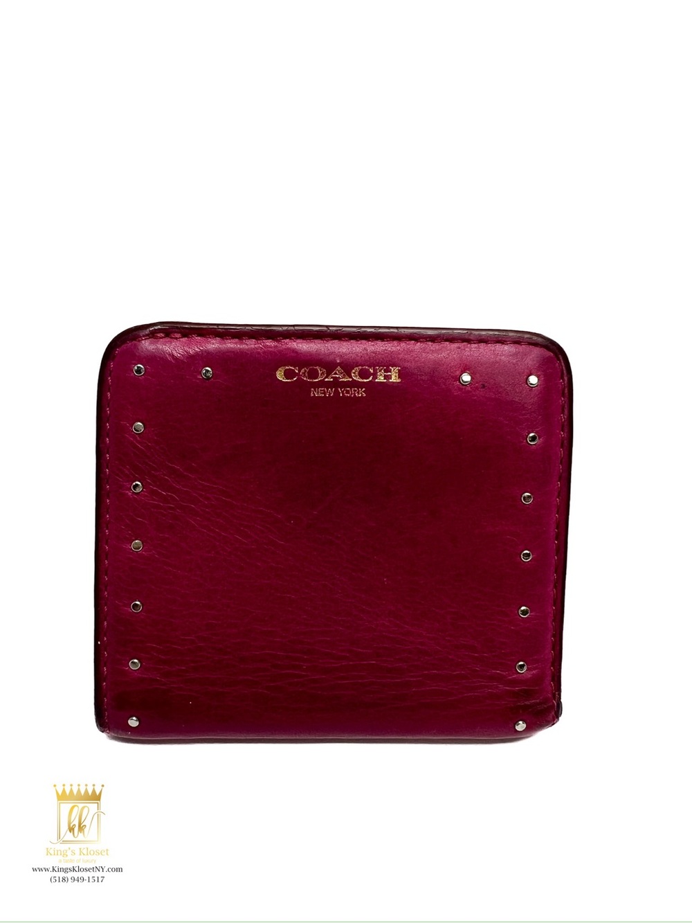 Coach card holder wallet